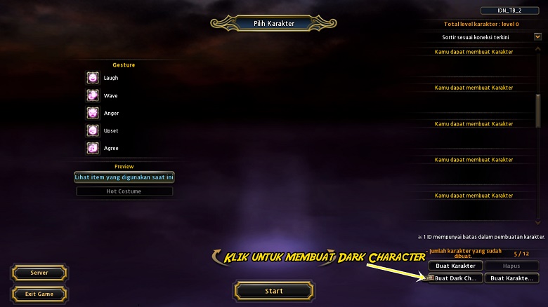 cara membuat dark avenger