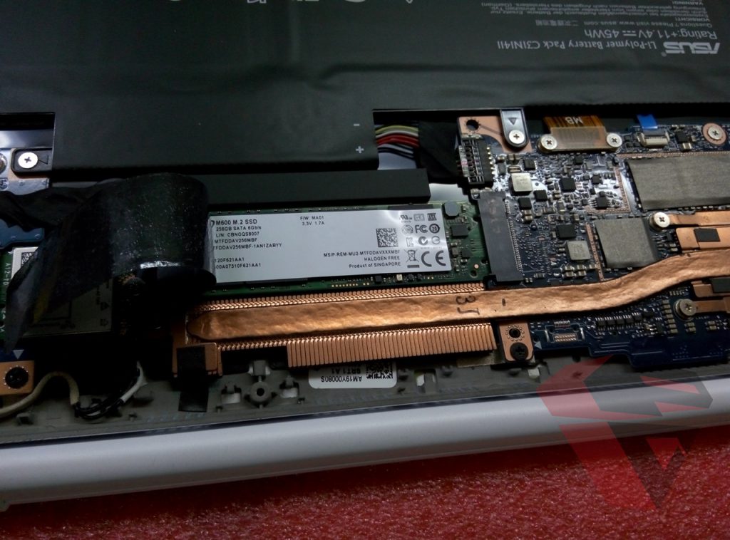 Asus UX305FA disassembly
