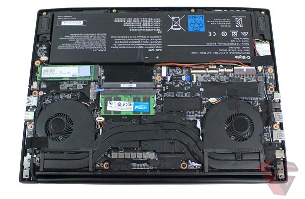 Gigabyte Aero 14 Disassembly