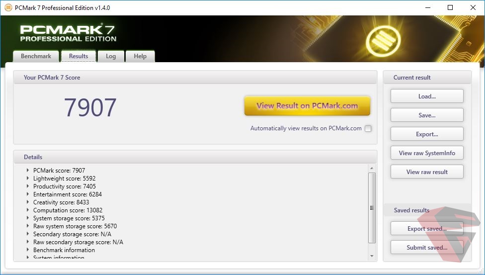 review Asus ROG Strix GL702ZC PCMark 7