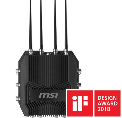 MSI X1000 di iF design award 2018