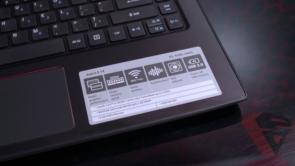 Review Acer E5 476G - Spesifikasi