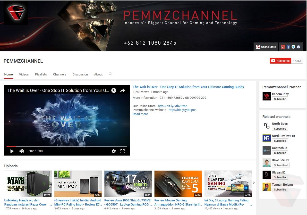 Pemmzchannel Youtube