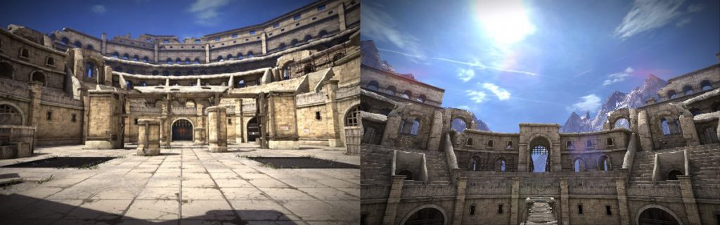Melee Weapon Map – Colosseum
