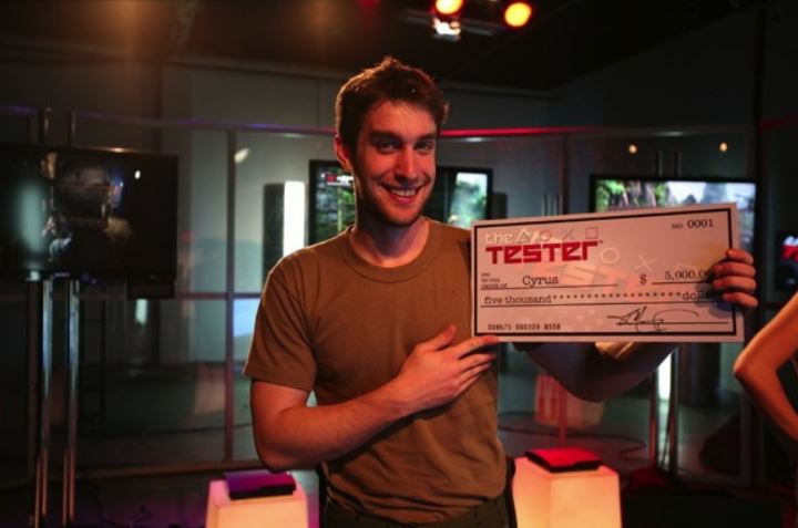 PlayStation game tester winner