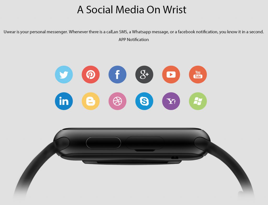 Ulefone uWear SocMed