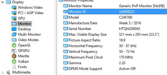 curved monitor samsung CF390 specification