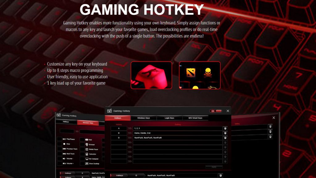 Gaming Hot Key