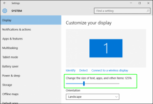 resolusi layar Windows 10