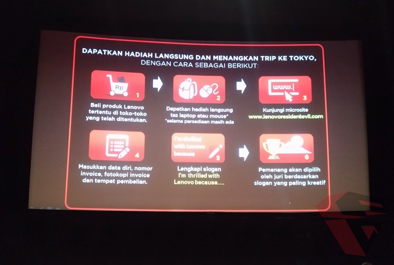 Program retail Lenovo dan Resident Evil 2017