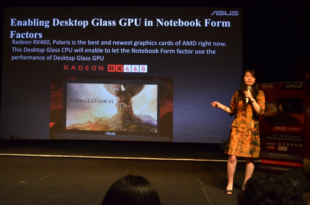 Asus X550IU AMD RAdeon RX 460