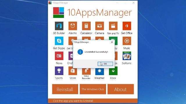 Menghapus Instalasi Program windows membandel dengan 10AppsManager