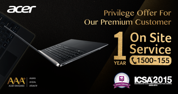 Acer V nitro after sales support PCN