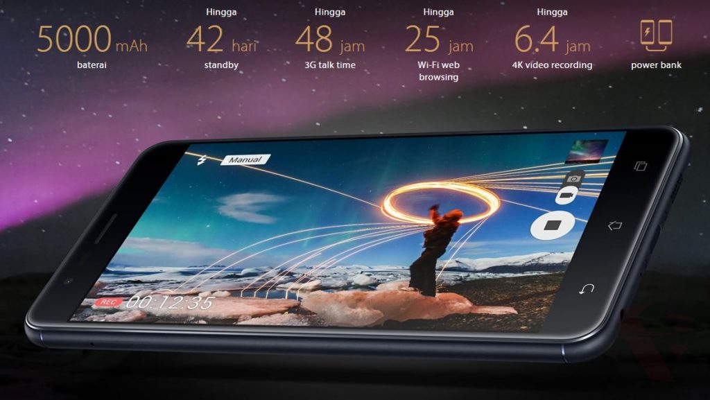 Asus Zenfone Zoom s battery capacity