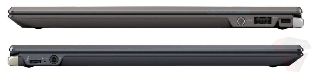 Toshiba Portégé X20W port and connectivity PCN