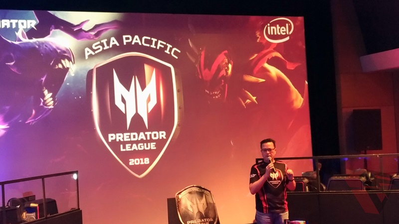 Andrew Hou at Asia Pacific Predator League 2018 opening ceremony pemmzchannel