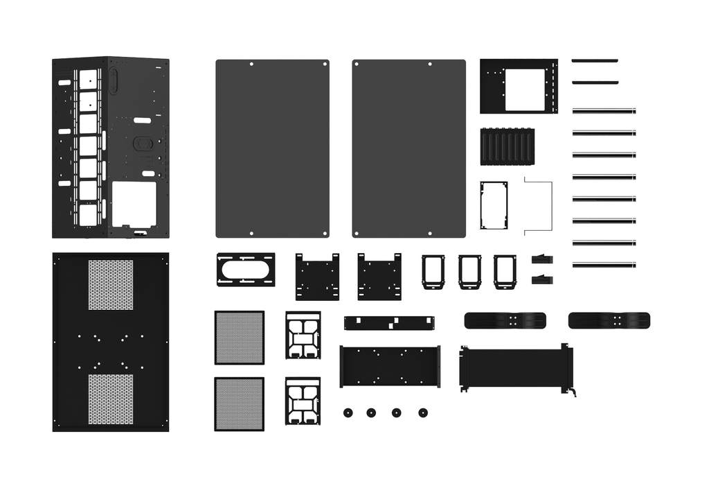 Thermaltake Core P90 Tempered Glass Edition Part lis