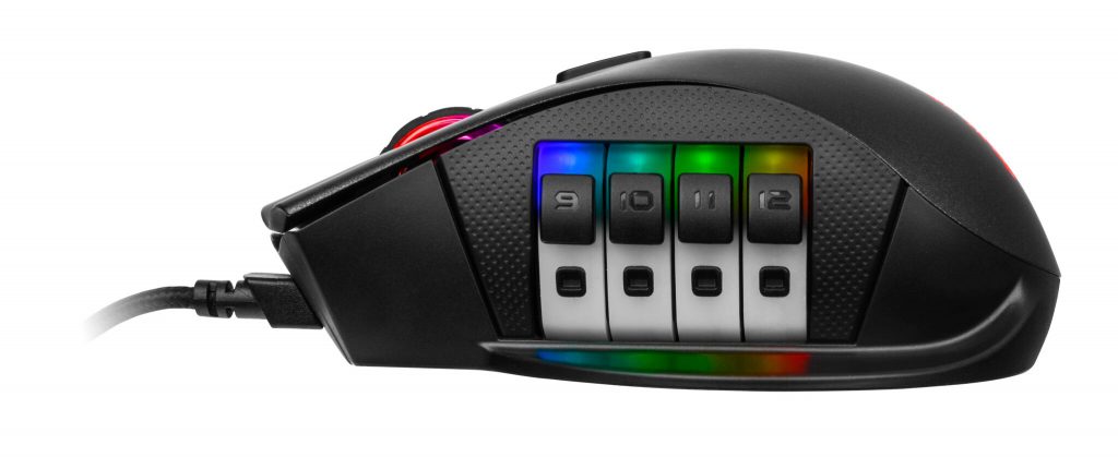 Tt eSPORTS NEMESIS Switch Optical RGB Gaming Mouse customable switch