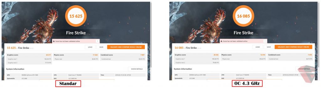 Review Aorus X7 DT V7 - OC Benefit 1