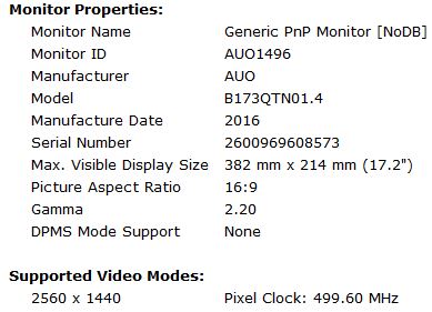 Review Aorus X7 DT V7 - LCD Info