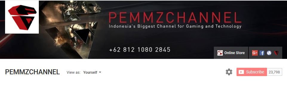 My Youtube Channel PEMMZCHANNEL