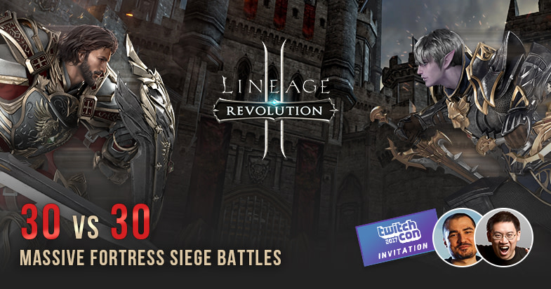 Fortress Siege 30 VS 30 Lineage2 revolution pemmzchannel