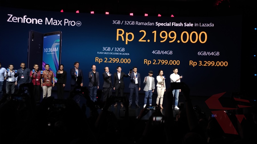 Launching Zenfone Max Pro M1 - Harga flashsale lazada